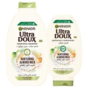 Ultra Doux Shampoo Almond Milk 400Ml + Conditioner 200Ml
