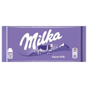 Milka Chocolate Alpine Milk 98G