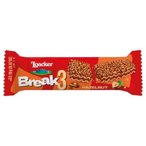 Loacker Break 3 Wafer Hazelnut 19G