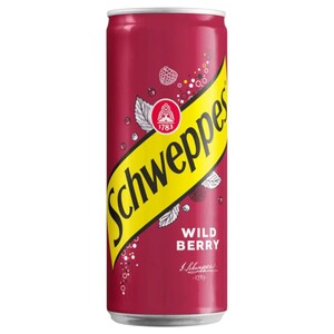 Schweppes Soda Wild Berry 330Ml