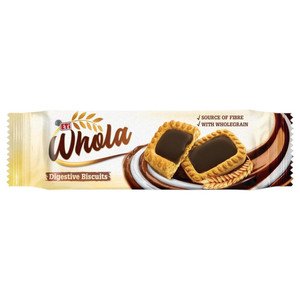 Eti Whola Digestive Biscuits Dark Chocolate 114G