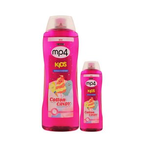 Mp4 Shampoo Cotton Candy For Kids 650Ml+300Ml Free