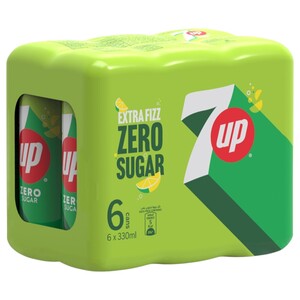 7Up Soft Drink Sugar Free 330Ml