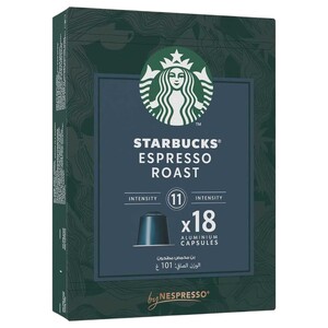 Starbucks Espresso Roast Capsules 18 Pieces 101G