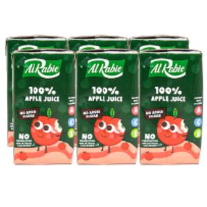Al Rabie Apple Juice 120Ml X 6