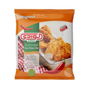 Al Wadi Frozen Chicken Crispy Hot Strips 750G