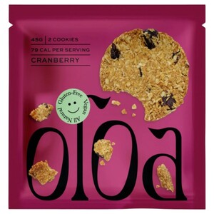 Oloa Cookies Cranberry 45G