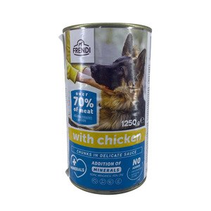 Frendi Dog Food Chicken Chunks 1250G