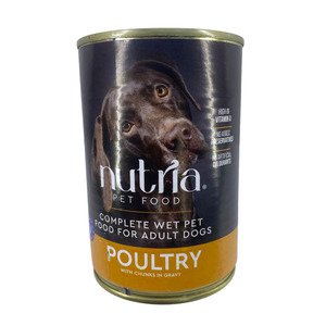Nutria Dog Food Poultry Chunks With Gravy 415G