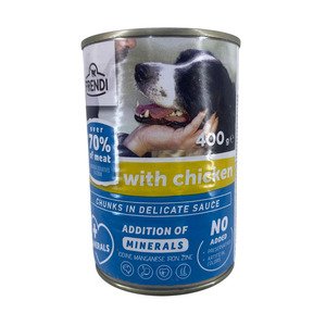 Frendi Dog Food Chicken Chunks 400G