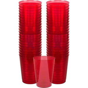 Red Shot Glass 25Pcs