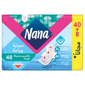 Nana Maxi Normal Wings 48 Pieces