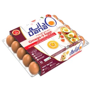 Dana Omega 3 Brown Eggs Medium 30 Pieces