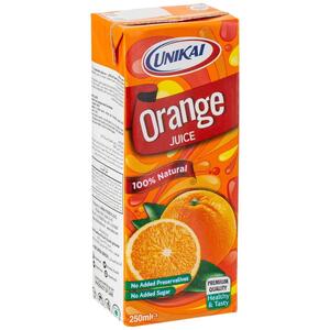 Unikai Fresh Orange Juice 200Ml Fg001898