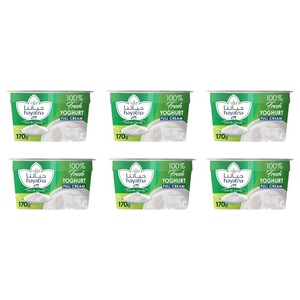 Hayatna Fresh Yoghurt Full Fat 170G 5 + 1 Free
