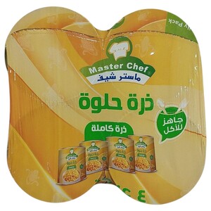 Master Chef Sweet Corn 200G X4