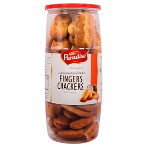 Paradise Fingers Crackers Coconut 350G