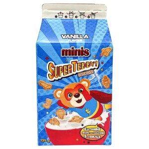 Arluy Super Teddy Mini Biscuits Vanilla 135G