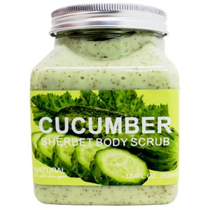 Wokali Cucumber Sherbet Body Scrub 500Ml