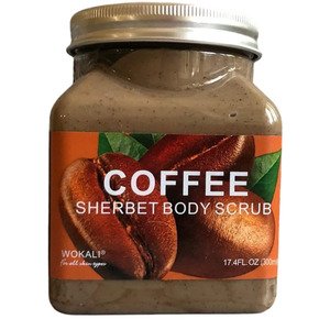 Wokali Coffee Sherbet Body Scrub 500Ml