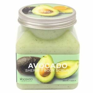 Wokali Avocado Sherbet Body Scrub 500Ml