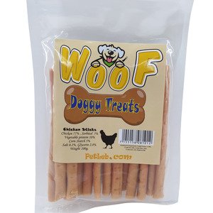 Woof Doggy Treats Chicken Sticks 100G