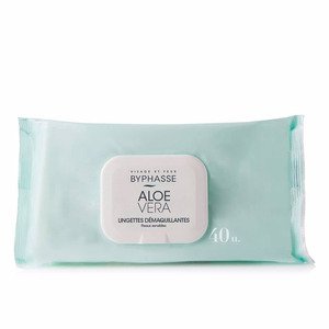 Byphasse Make-Up Remover Wipes With Aloe Vera -Sensitive Skin 40 Sheets