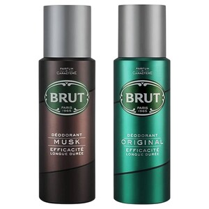 Brut Deodorant Spray Twin Pack 200Ml