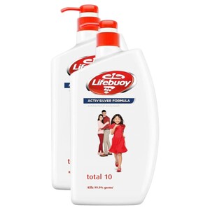 Lifebuoy Anti-Bacterial Shower Gel Total 10 950Ml X2