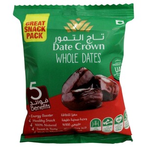 Date Crown Whole Dates Snack Pack 35G