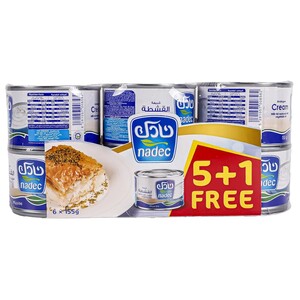 Nadec Long Life Cream 155G 5+1 Free