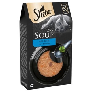 Sheba Cat Food Soup With Tuna 40G X4