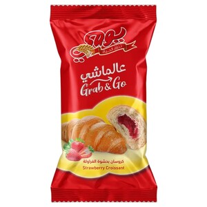 Yaumi Grab & Go Croissant Strawberry 55G
