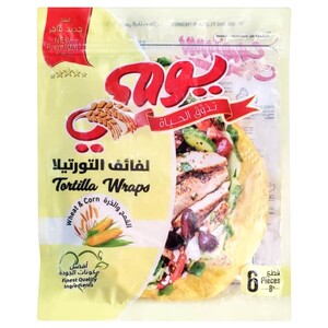 Yaumi Tortilla Wraps Wheat & Corn 240G