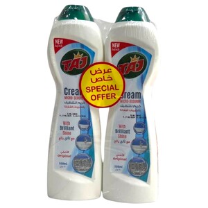 Taj Scouring Cream Original 500Ml X2