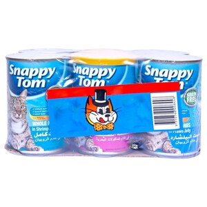 Snappy Tom Cat Food Assorted Can 6 Pieces 400G