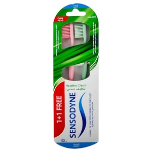 Sensodyne Toothbrush Healthy Clean Soft 1+1 Free