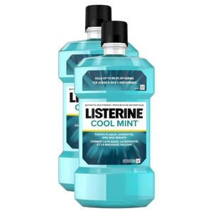 Listerine Mouthwash Cool Mint 250Ml X2