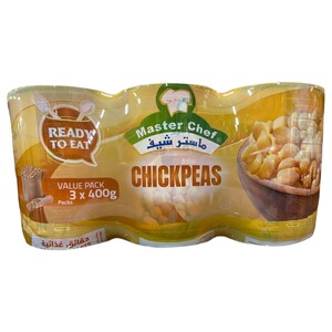 Master Chef Chick Peas 400G X3
