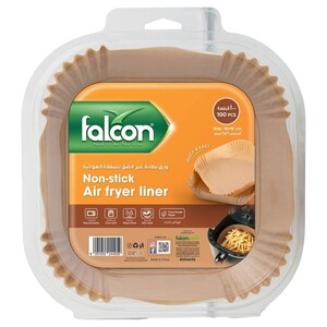Falcon Square Air Fryer Liner 16Cm 100 Pieces