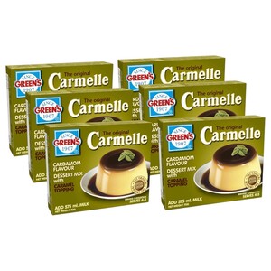 Green's Dessert Mix Cardamom Caramel Topping 70G X6