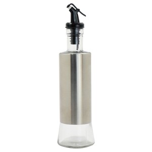 Bright Line Glass Oil Bottle