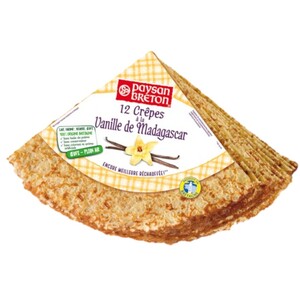 Paysan Breton 12 Crepes A La Vanille De Madagascar 370G