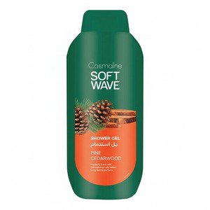 Cosmaline Soft Wave Pine Cedarwood Shower Gel 650Ml