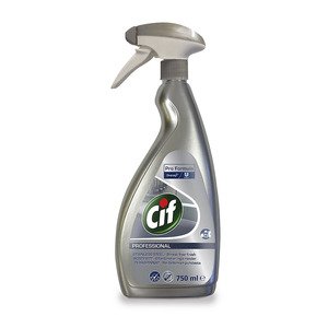 Cif Stainless Steel & Glass Cleaner 750Ml