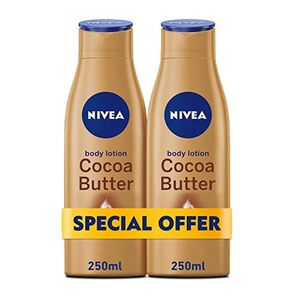 Nivea Cocoa Butter Dry Skin Body Lotion 250 Ml Pack Of 2
