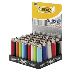 Bic J6 Maxi Lighter 50 Pieces
