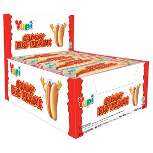 Yupi Big Frank Gummy 32G X24