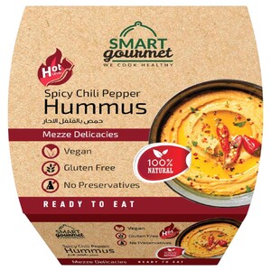 Smart Gourmet Roasted Spicy Chili Pepper Hummus 225G