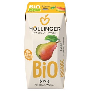 Hollinger Juice Pear Organic 200Ml